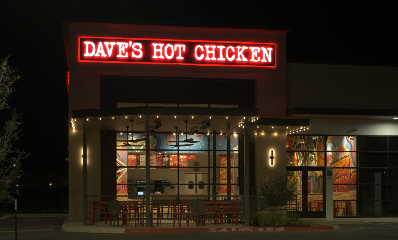 Dave's Hot Chicken location at Hendersonville